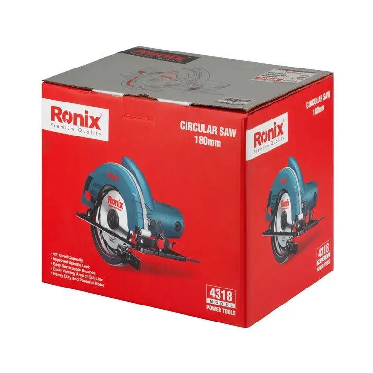 ელექტრო ცირკულარული ხერხი Ronix 4318 1350w 180mm - ბიგმარტი