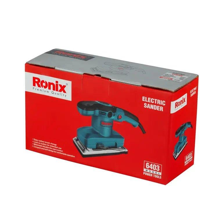 ელექტრო სახეხი ხელსაწყო Ronix 6403 320w, 185*93mm - ბიგმარტი