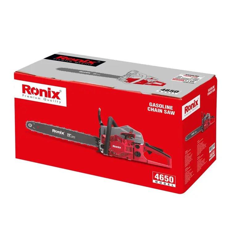 ბენზინის ჯაჭვური ხერხი Ronix 4650 50 სმ - ბიგმარტი