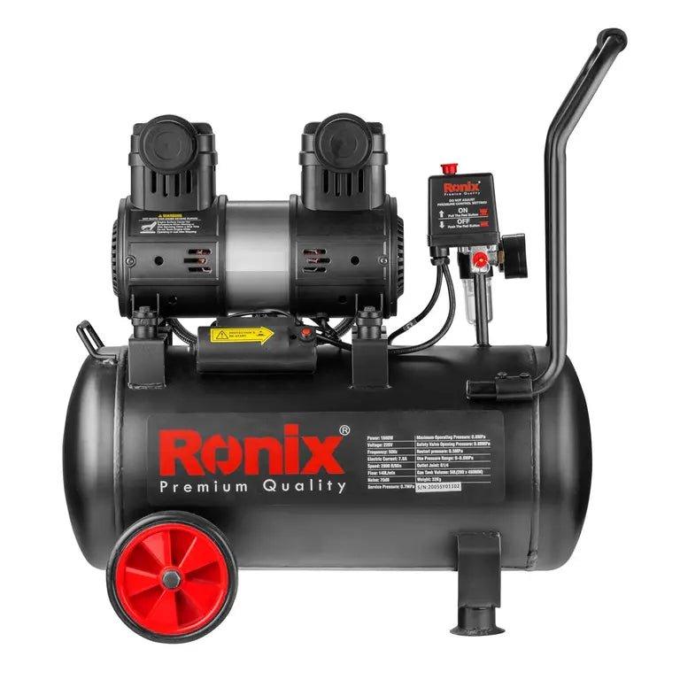 ჰაერის ჩუმი კომპრესორი Ronix RC-5012, 50ლ, 1680w - ბიგმარტი