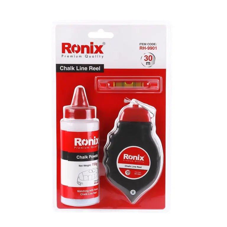 ცარცის მოსანიშნი ძაფი Ronix RH-9901, 30მ - ბიგმარტი