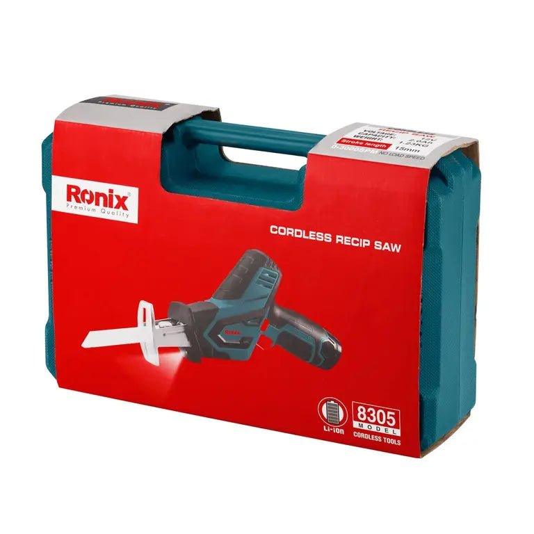 უსადენო ორმხრივი (რეციპროკული) ხერხი Ronix 8305K 12V - ბიგმარტი