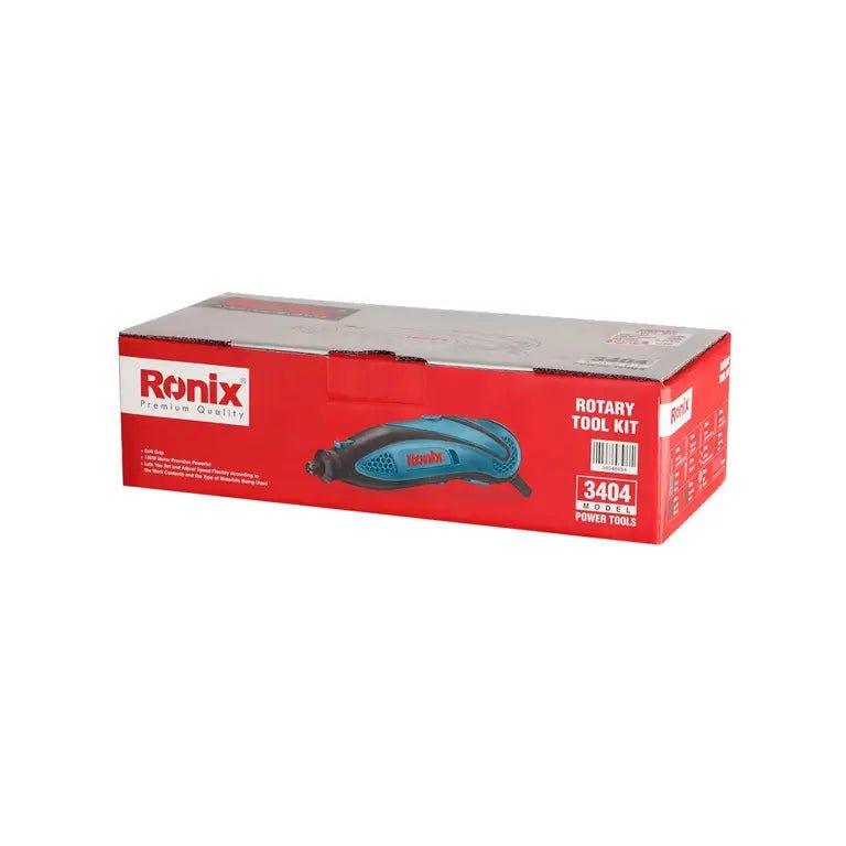 მინი ბორმანქანა Ronix 3404 135W, 10000-32000RPM ნაკრები - ბიგმარტი