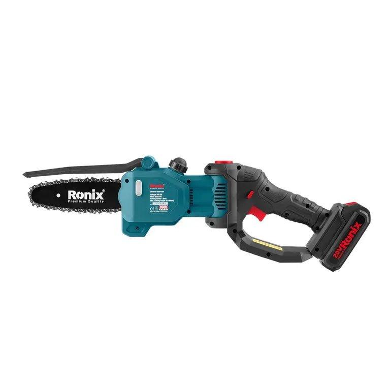 უსადენო ჯაჭვური ხერხი Ronix 8600 20v - ბიგმარტი