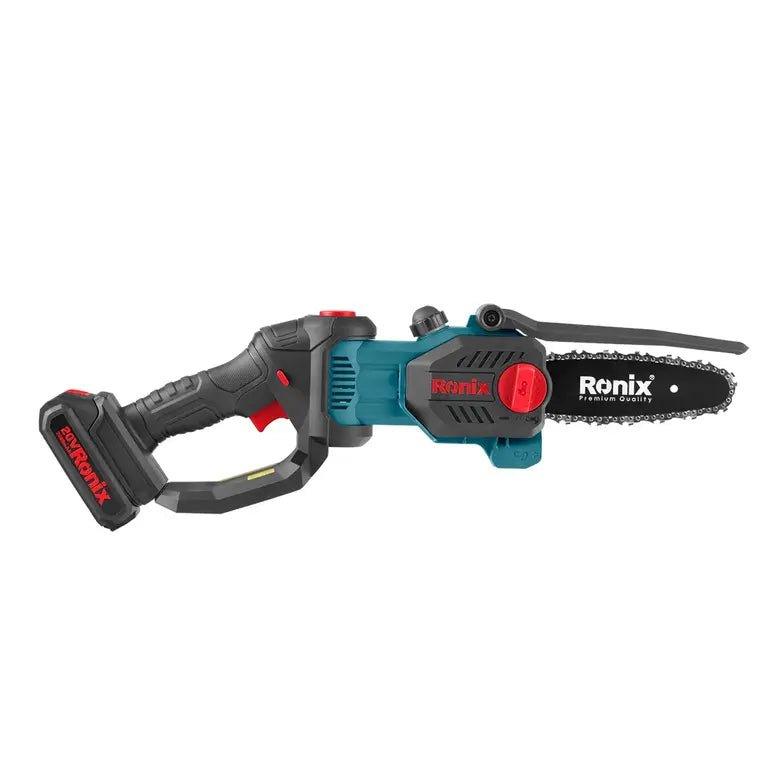 უსადენო ჯაჭვური ხერხი Ronix 8600 20v - ბიგმარტი