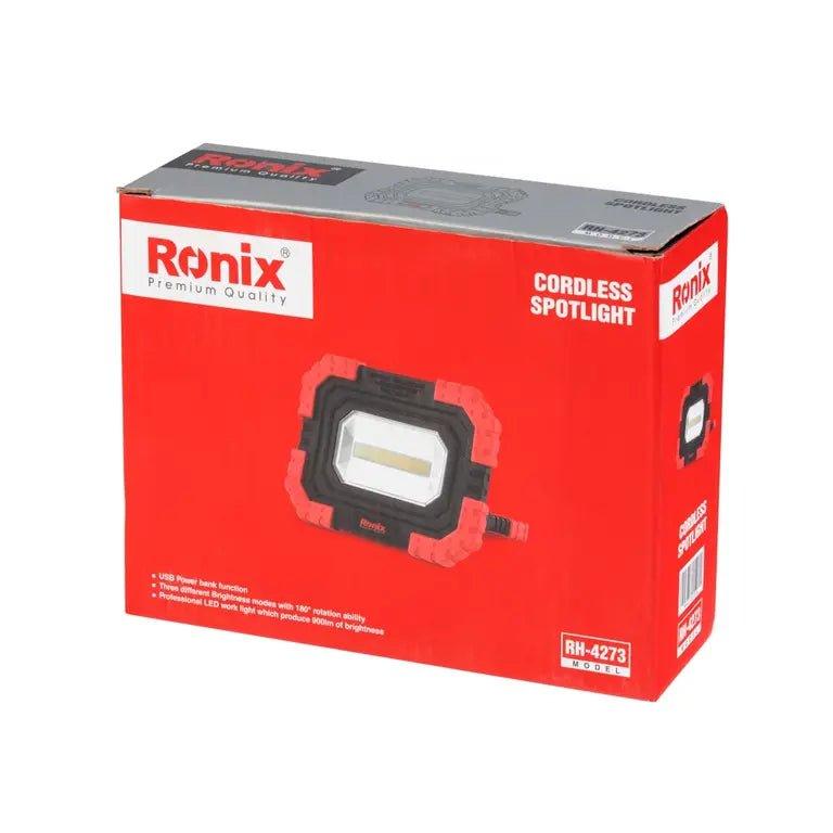 უსადენო პროჟექტორი Ronix RH-4273, 3,7v 900Lm - ბიგმარტი