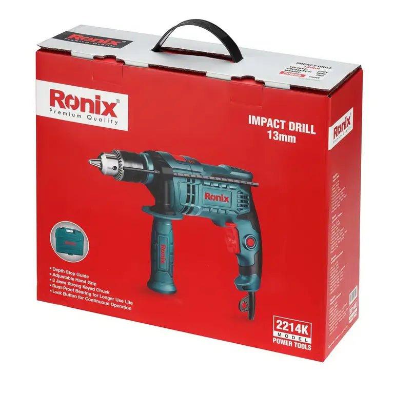 ელექტრო დარტყმითი ბურღი Ronix 2214K 750w - ბიგმარტი