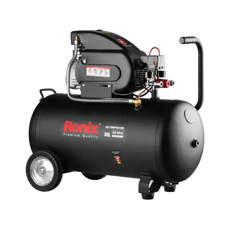 ჰაერის კომპრესორი Ronix RC-8010, 80ლ 2.5HP - ბიგმარტი