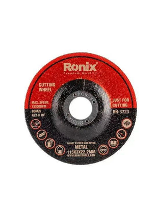 ფოლადის საჭრელი დისკი Ronix RH-3723, 115მმ*3.0მმ - ბიგმარტი