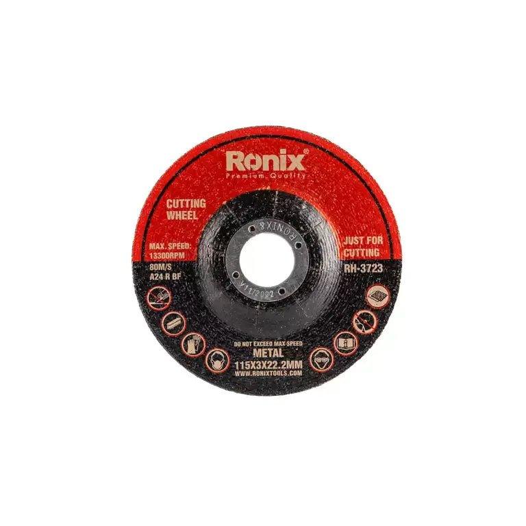 ფოლადის საჭრელი დისკი Ronix RH-3723, 115მმ*3.0მმ - ბიგმარტი