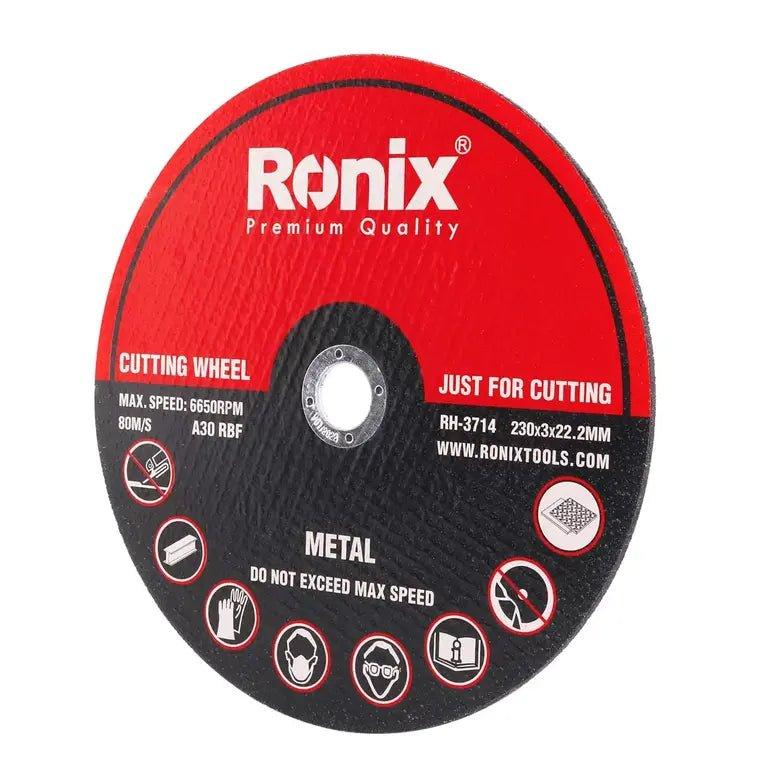 ფოლადის საჭრელი დისკი Ronix RH-3714, 230მმ*3.0მმ - ბიგმარტი