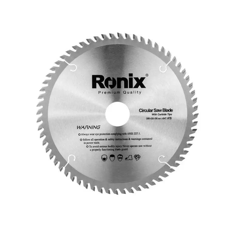 ცირკულარული ხერხის დისკი ATB 64T Ronix RH-5106, 200მმ - ბიგმარტი