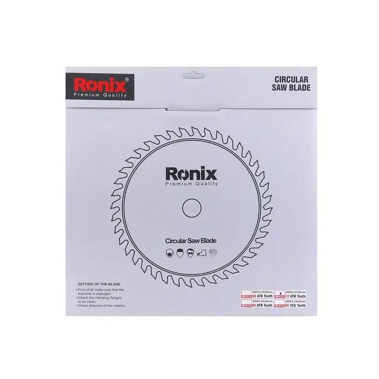 ცირკულარული ხერხის დისკი ATB 72T Ronix RH-5114, 300მმ - ბიგმარტი