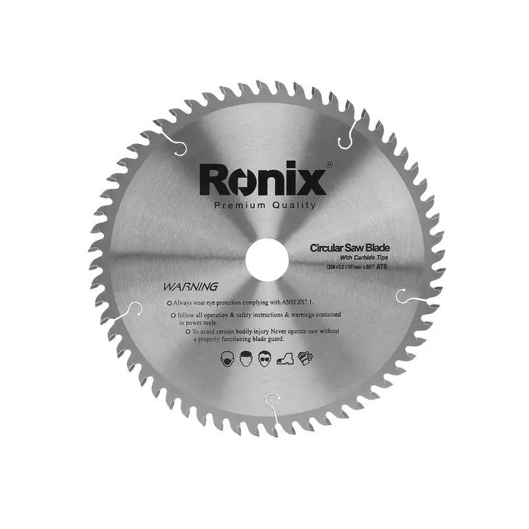 ცირკულარული ხერხის დისკი ATB 60T Ronix RH-5110, 250მმ - ბიგმარტი