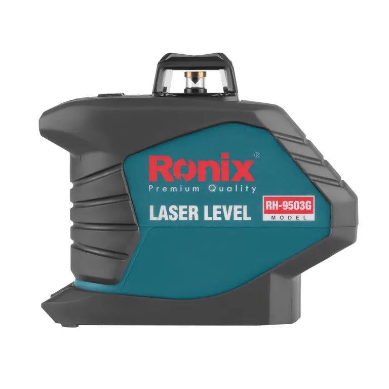 ლაზერული თარაზო Ronix RH-9503G, 15/50მ, მწვანე ნათება - ბიგმარტი