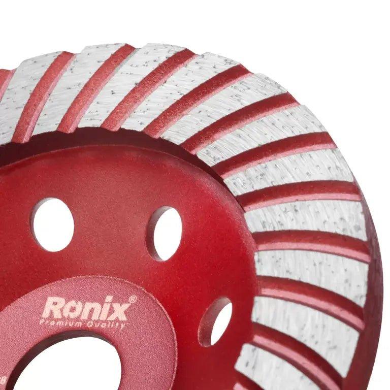 ქვის სახეხი ჯამისებური დისკი Ronix RH-3528, 125მმ - ბიგმარტი